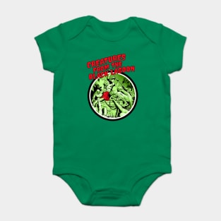 Creatures From The Black Lagoon Vintage Retro Horror Halloween Scary Baby Bodysuit